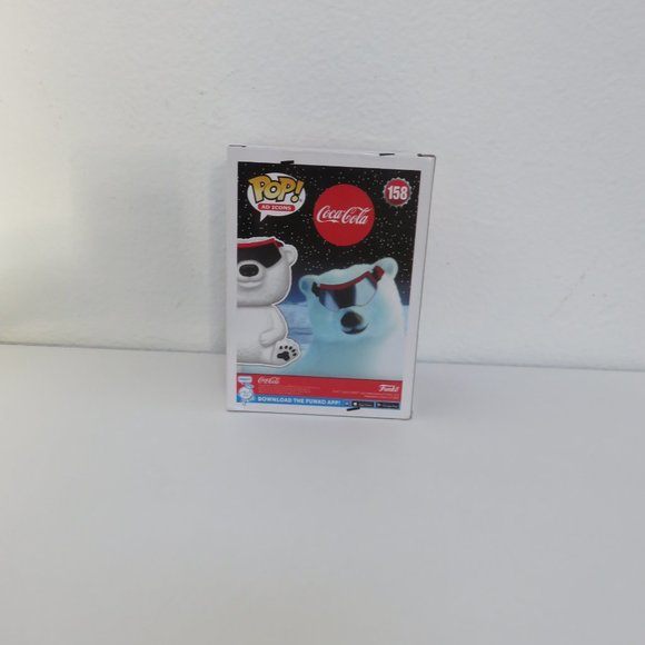 (#H-1) Coca-Cola 90s Polar Bear Pop Funko Vinyl Figure - Picture 4 of 4